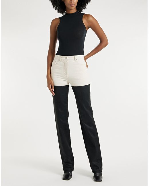 Peter Do White Jeans Cotton