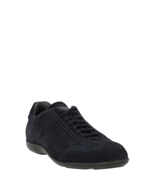 Santoni Black Trainers for men