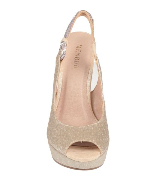 Menbur White Sandals