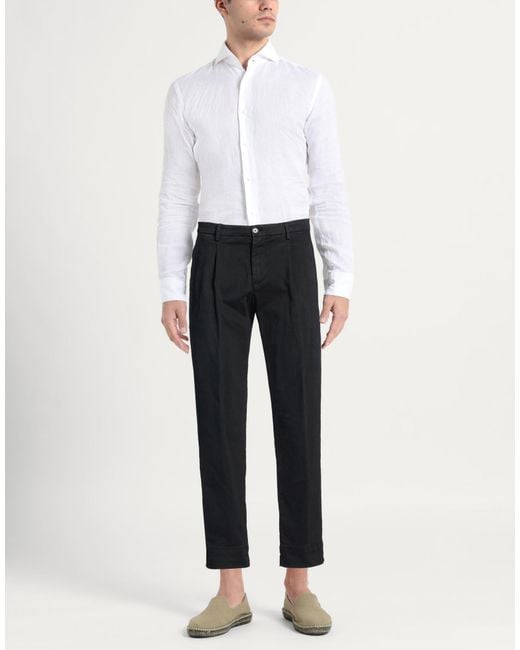 Briglia 1949 Blue Pants Cotton, Elastane for men