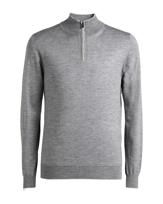 Fedeli Brown Turtleneck for men