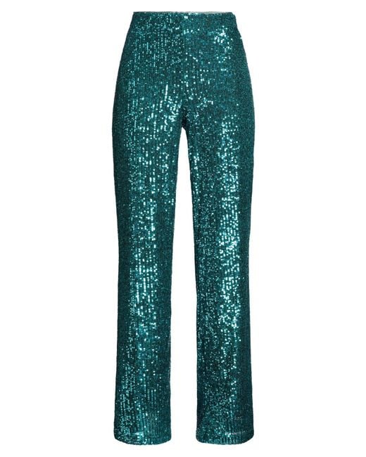 Pennyblack Green Deep Pants Polyester, Elastane