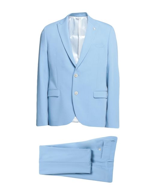 Manuel Ritz Blue Suit for men