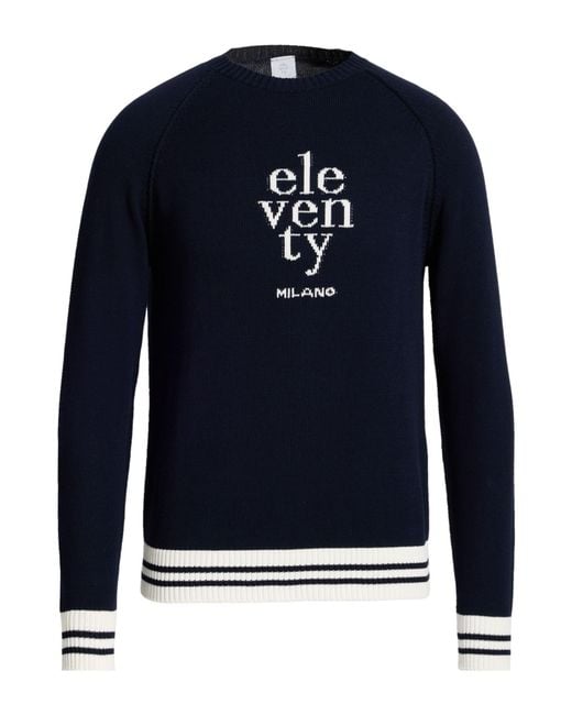 Eleventy Blue Sweaters for men