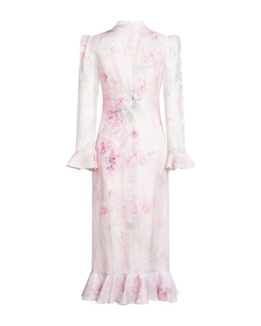 Zimmermann Pink Maxi Dress