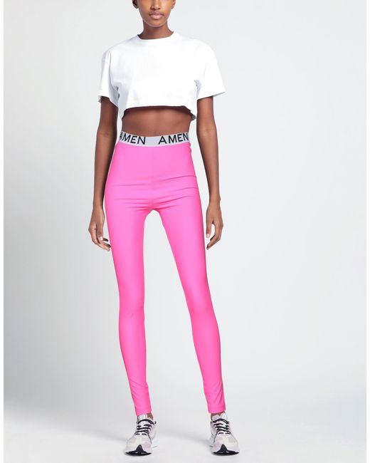 Amen Pink Leggings