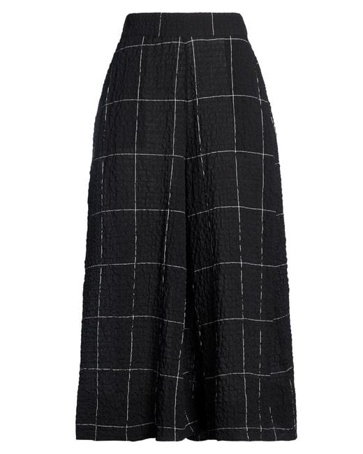 BIANCALANCIA Blue Pants Cotton, Elastane