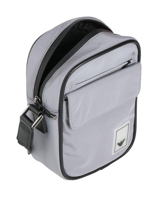 Emporio Armani Gray Cross-Body Bags for men
