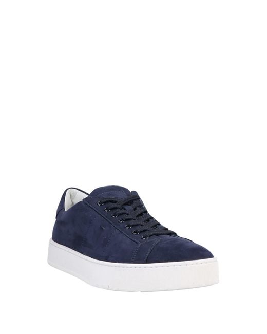 Santoni Blue Trainers for men