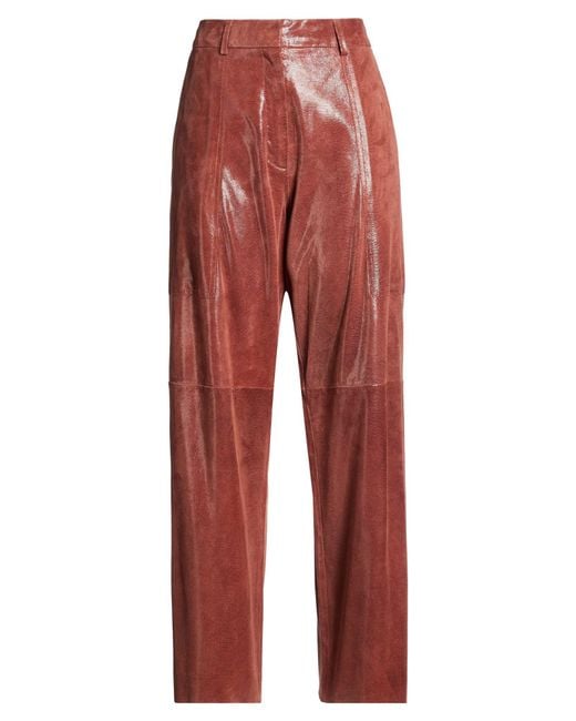 Forte_forte Red Trouser