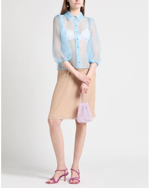 Elisabetta Franchi Blue Shirt