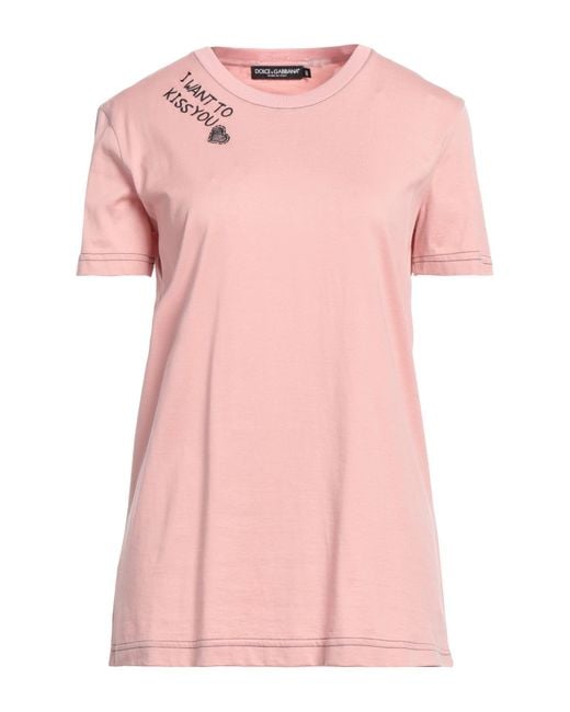 Dolce & Gabbana Pink T-shirt