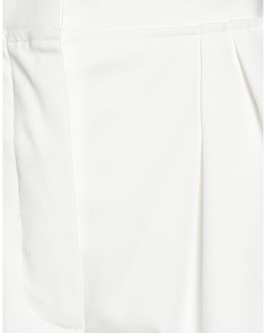 Maje White Pants Cotton