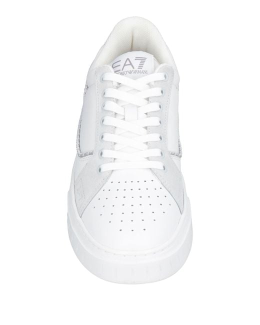 EA7 White Trainers for men