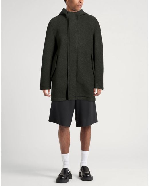 Manuel Ritz Black Coat for men