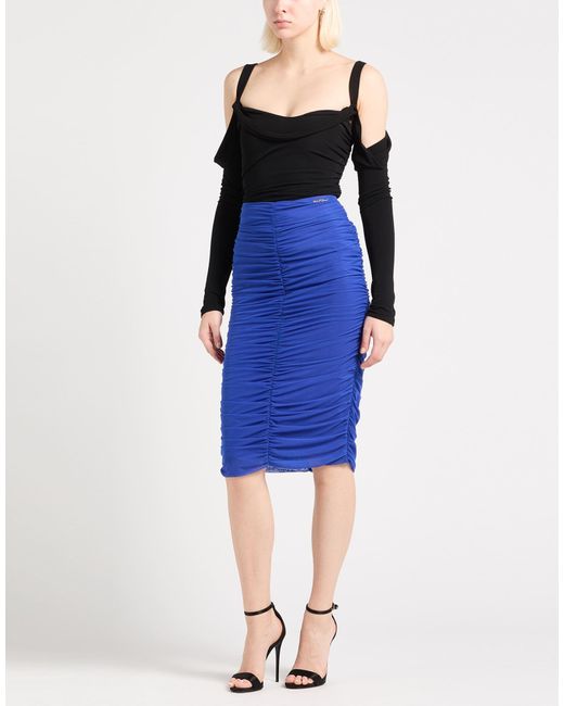 The Attico Black Top Viscose, Polyamide, Elastane