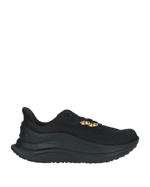 Hoka One One Black X Comme Des Garçons Sneakers Textile Fibers, Synthetic Material for men
