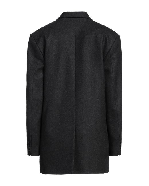 Isabel Marant Black Charcoal Blazer Virgin Wool