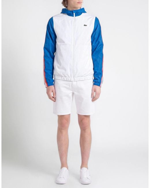 Lacoste Blue Jacket Polyester for men
