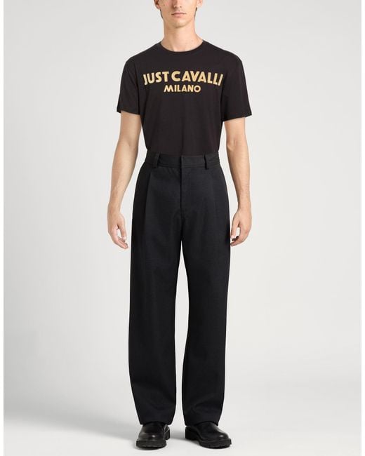 Just Cavalli Black T-Shirts for men