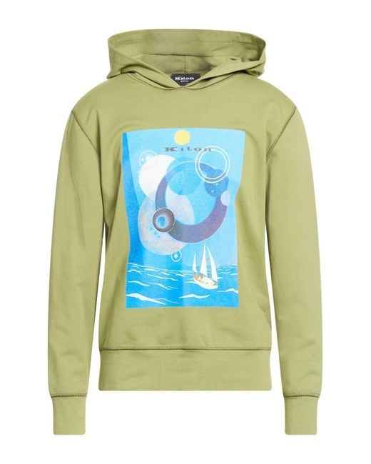 Kiton Blue Sweatshirt for men