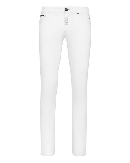 Pantaloni Jeans di Philipp Plein in White da Uomo