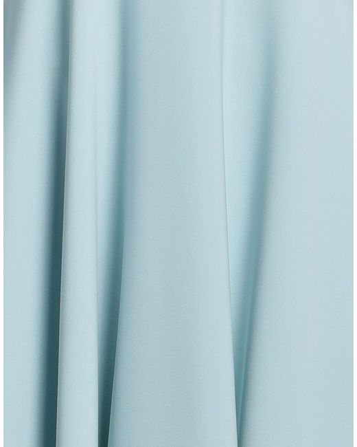 Siste's Blue Mini Dress Polyester, Elastane