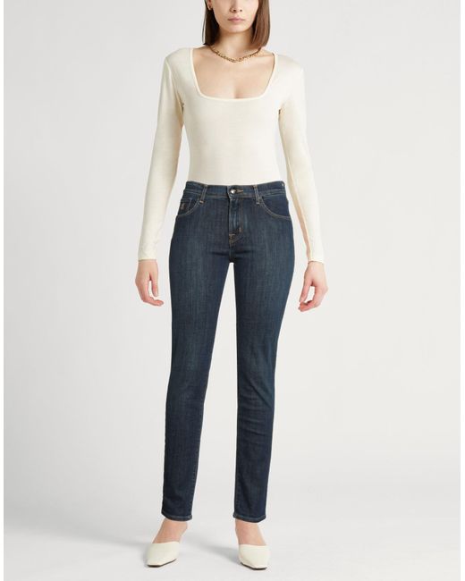 Pantaloni Jeans di Moorer in Blue
