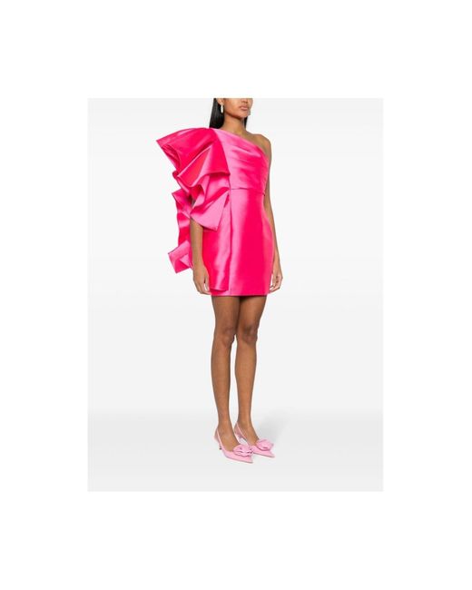 Robe courte Solace London en coloris Pink