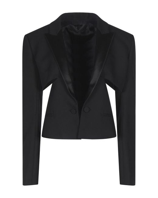 Haider Ackermann Black Suit Jacket