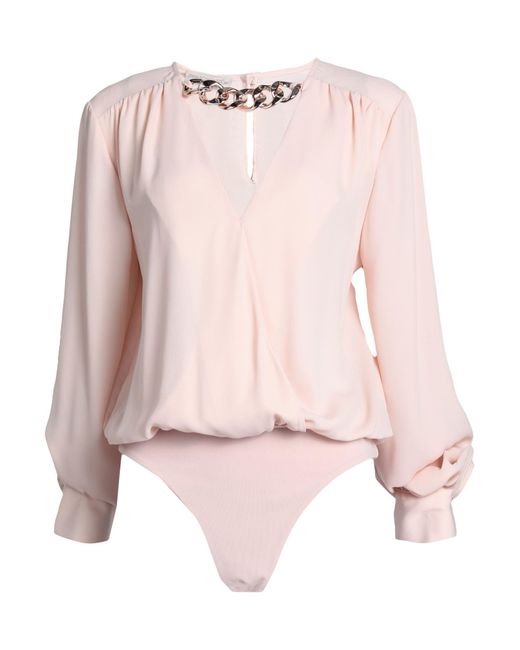 Rinascimento Pink Bodysuit Polyester