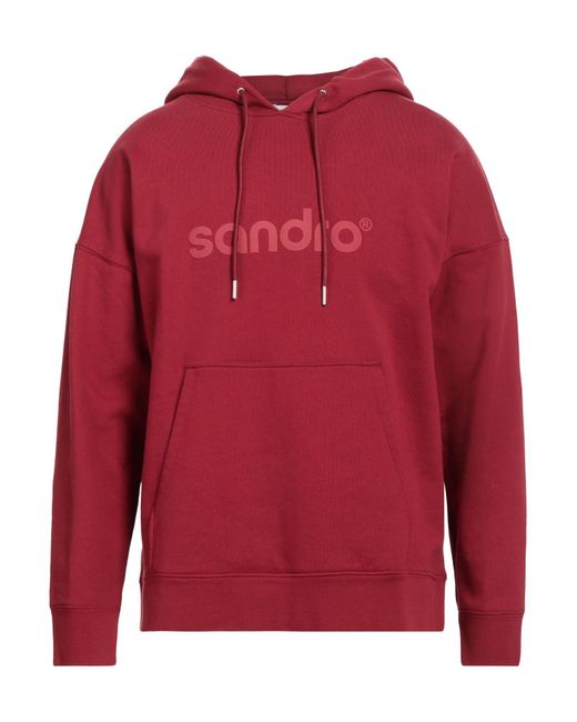 Sandro Red Sweatshirt for men