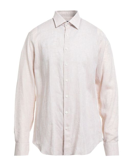 Tombolini White Shirt Linen for men