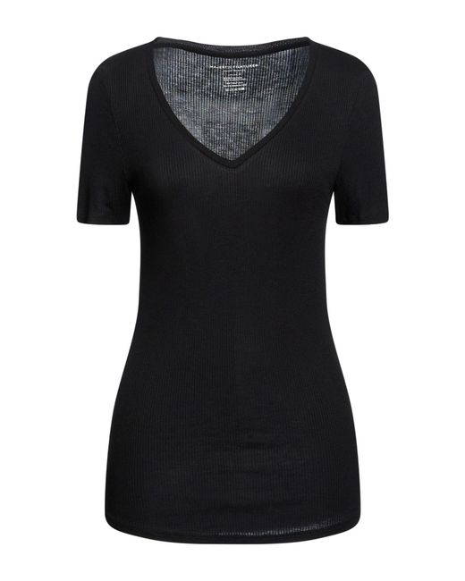 Majestic Filatures Black T-Shirt