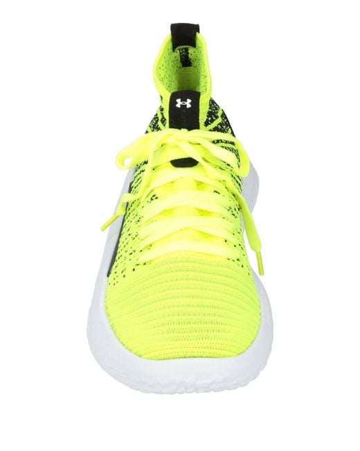 Under Armour Yellow Sneakers for men