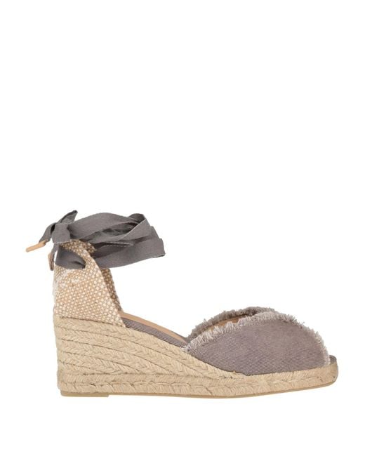 Castaner Gray Espadrilles