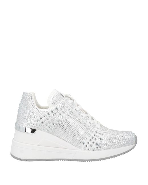 MICHAEL Michael Kors White Light Sneakers Polyester