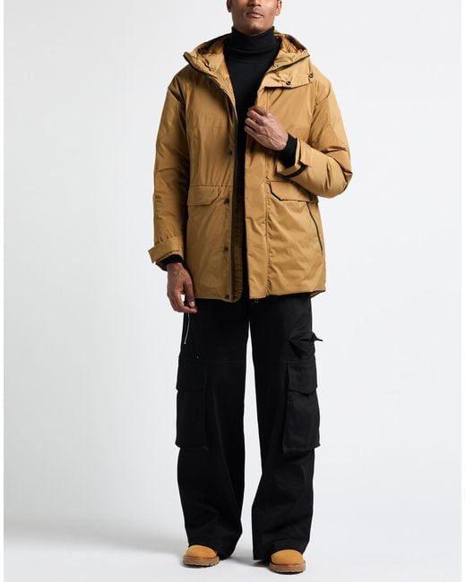Colmar Brown Coat Polyester, Elastane, Cotton for men