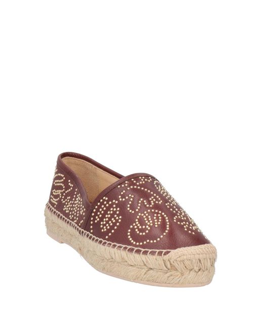 Ras Brown Espadrilles Leather
