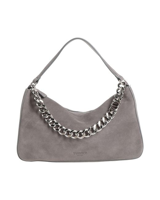 Twinset Gray Handbag
