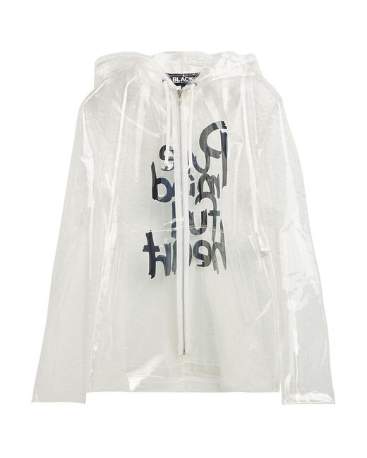 Comme des Garçons White Jacket Polyurethane for men