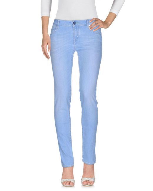 Jacob Cohen Blue Jeans Cotton, Polyester, Elastane