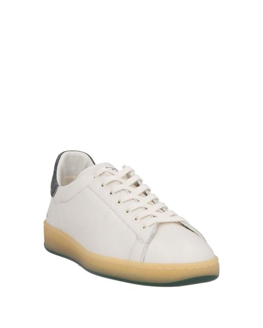 ED PARRISH White Sneakers Leather for men