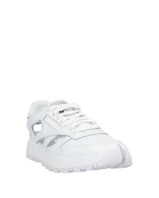 MM6 MAISON MARGIELA X SALOMON White Sneakers Leather, Textile Fibers