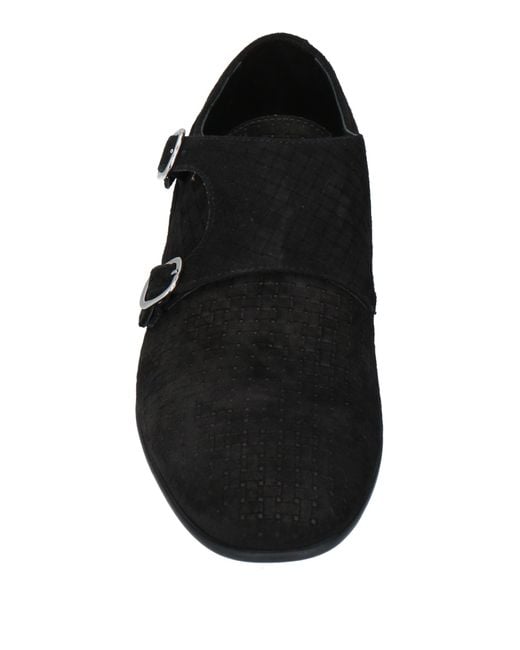 Doucal's Black Loafers Leather for men
