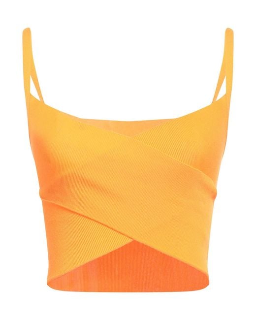 MSGM Orange Top