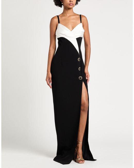 Balmain Black Maxi Dress