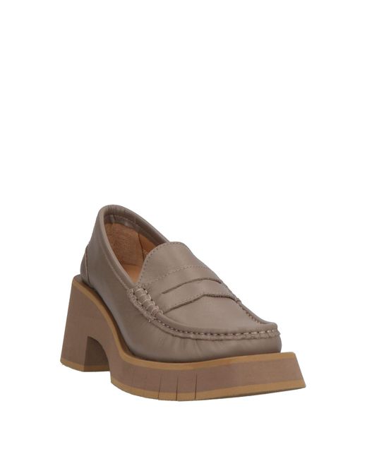 Paloma Barceló Brown Loafer