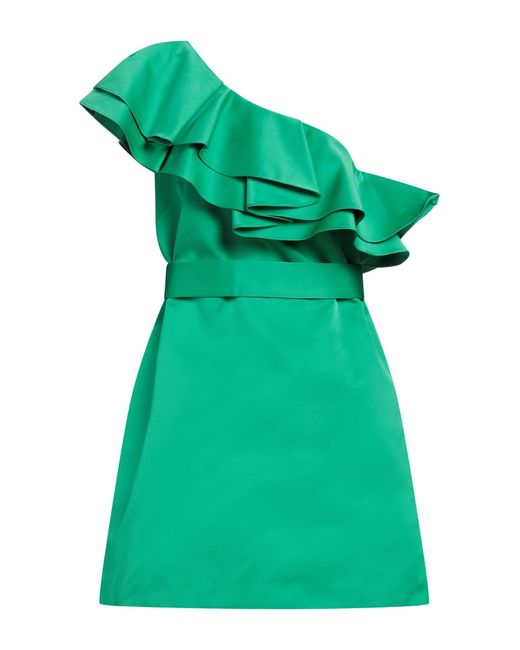 P.A.R.O.S.H. Green Mini Dress