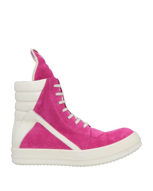 Rick Owens Sneakers in Pink | Lyst